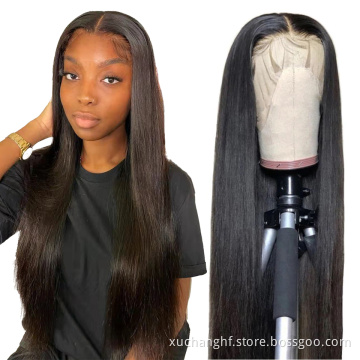 Raw Brazilian Virgin Kinky Curly Human Hair Hd Full Lace Front Wig For Black Women Wholesale Cheap Transparent Lace Frontal Wig